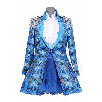 Jacke blue silver Damen