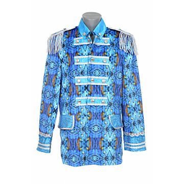 Jacke blue silver Herren