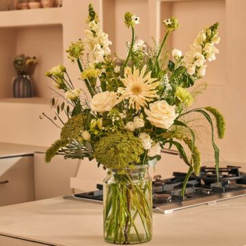 Blumenstrauß schön weiß