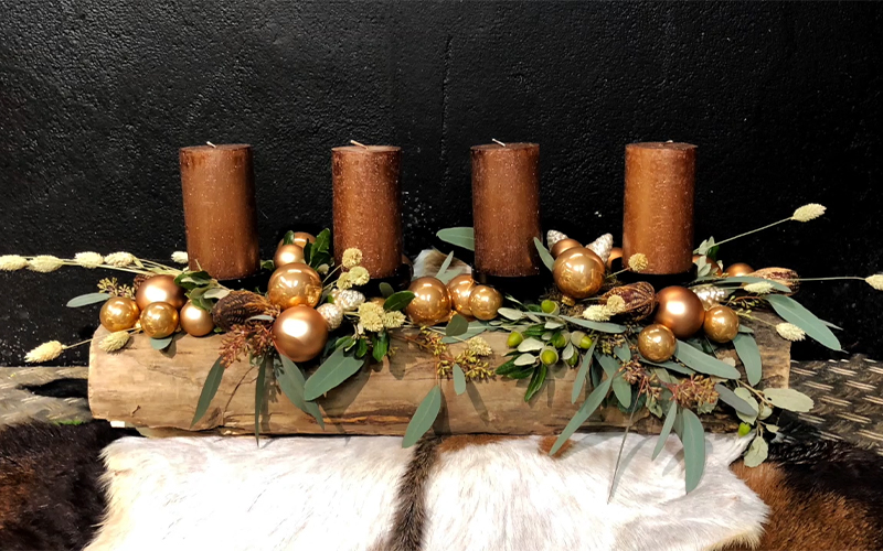Leurs-Tipp für zu Hause: Adventsgesteck