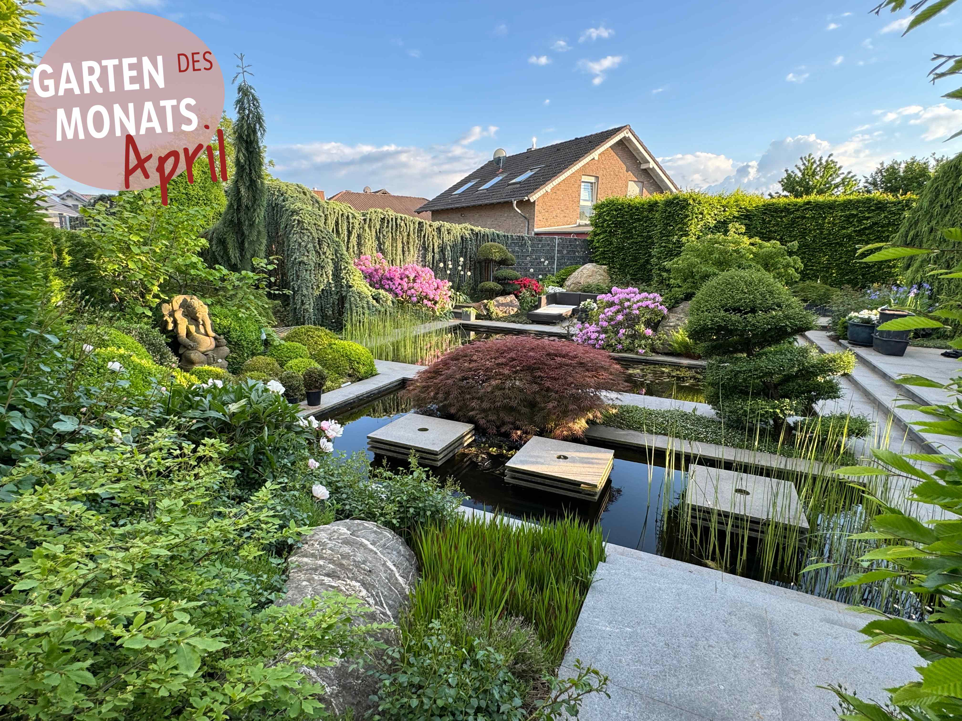 Garten des Monats - april